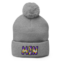 The City Collection MIN Football Patched Beanie - Rebel P Customs