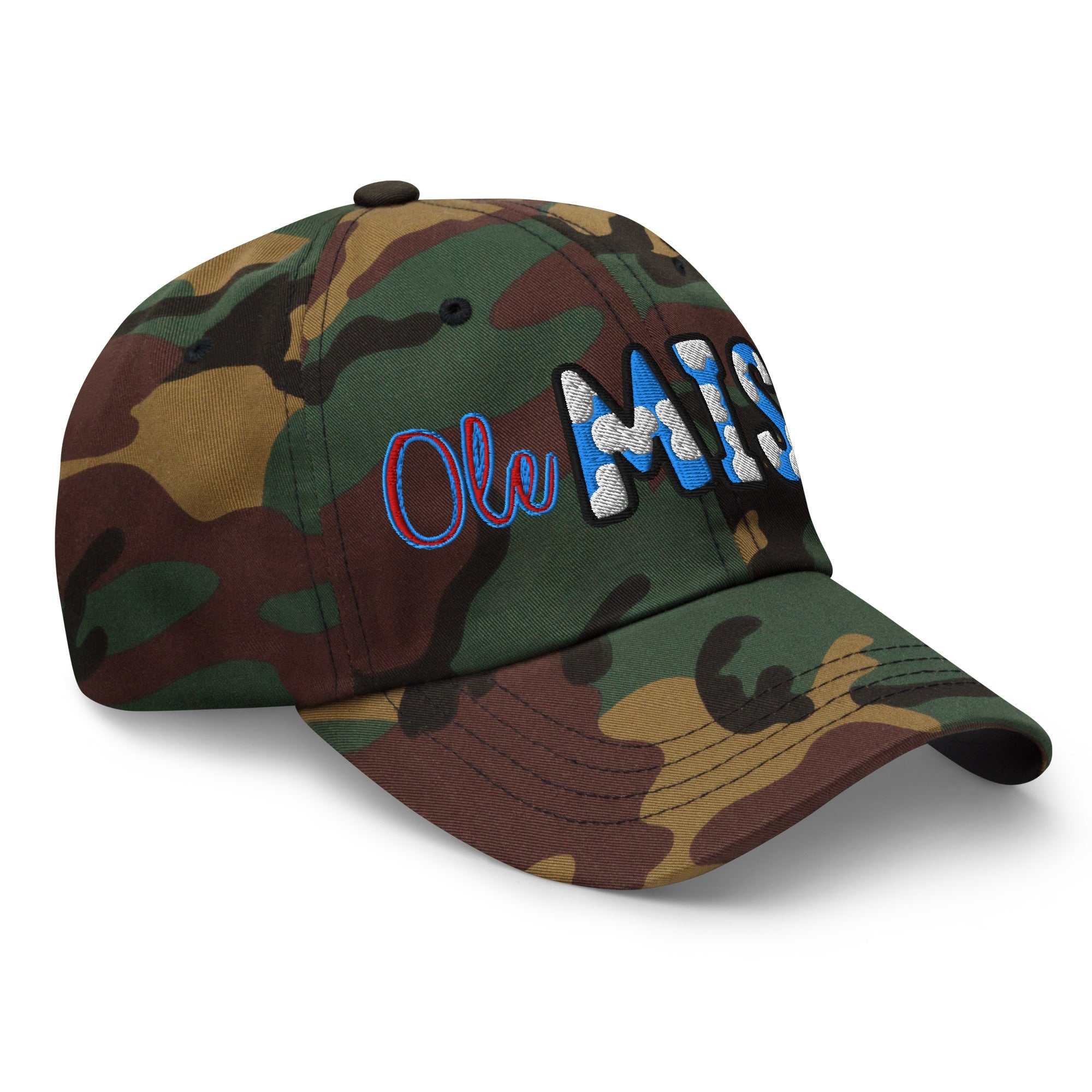 The City Collection MISS Alternate Colors Camo Patched Hat - Rebel P Customs