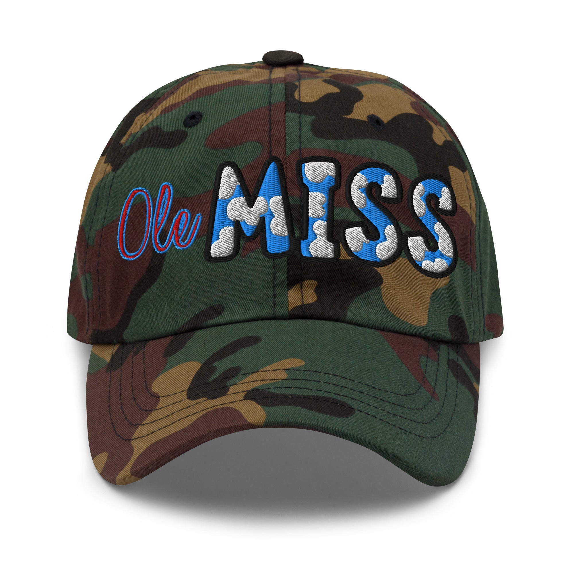 The City Collection MISS Alternate Colors Camo Patched Hat - Rebel P Customs