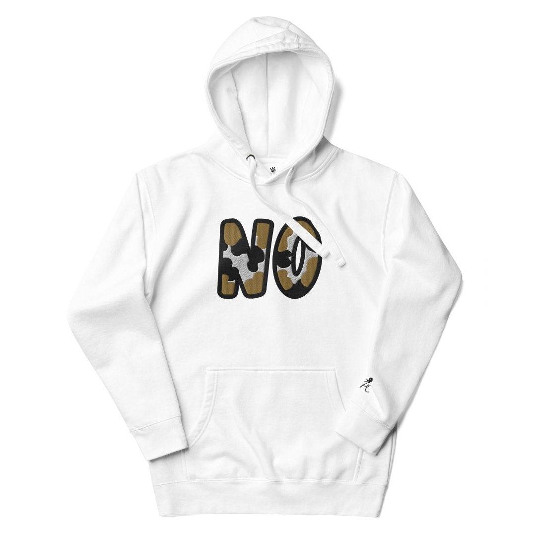 The City Collection NO Football Patched Unisex Hoodie - Rebel P Customs