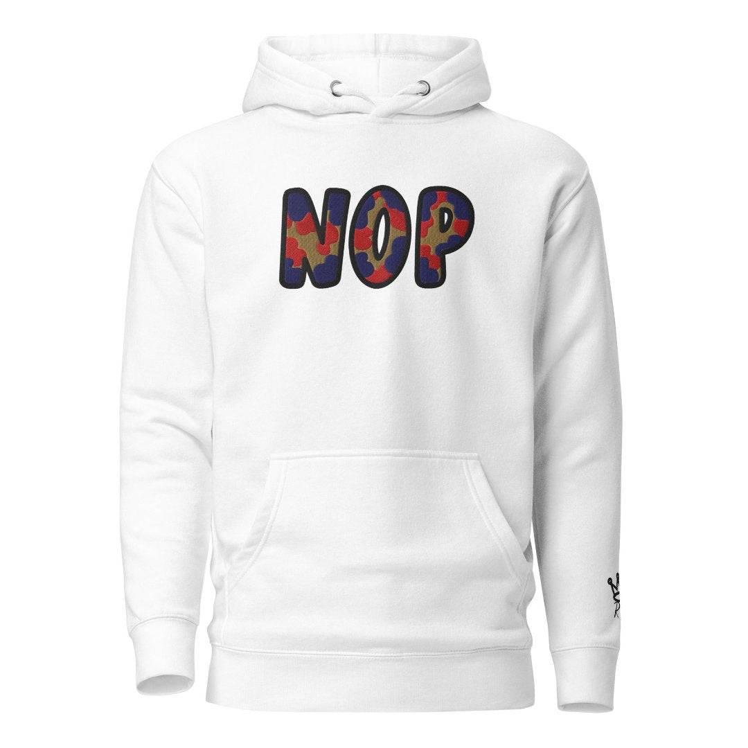 The City Collection NOP Basketball Patched Unisex Hoodie - Rebel P Customs
