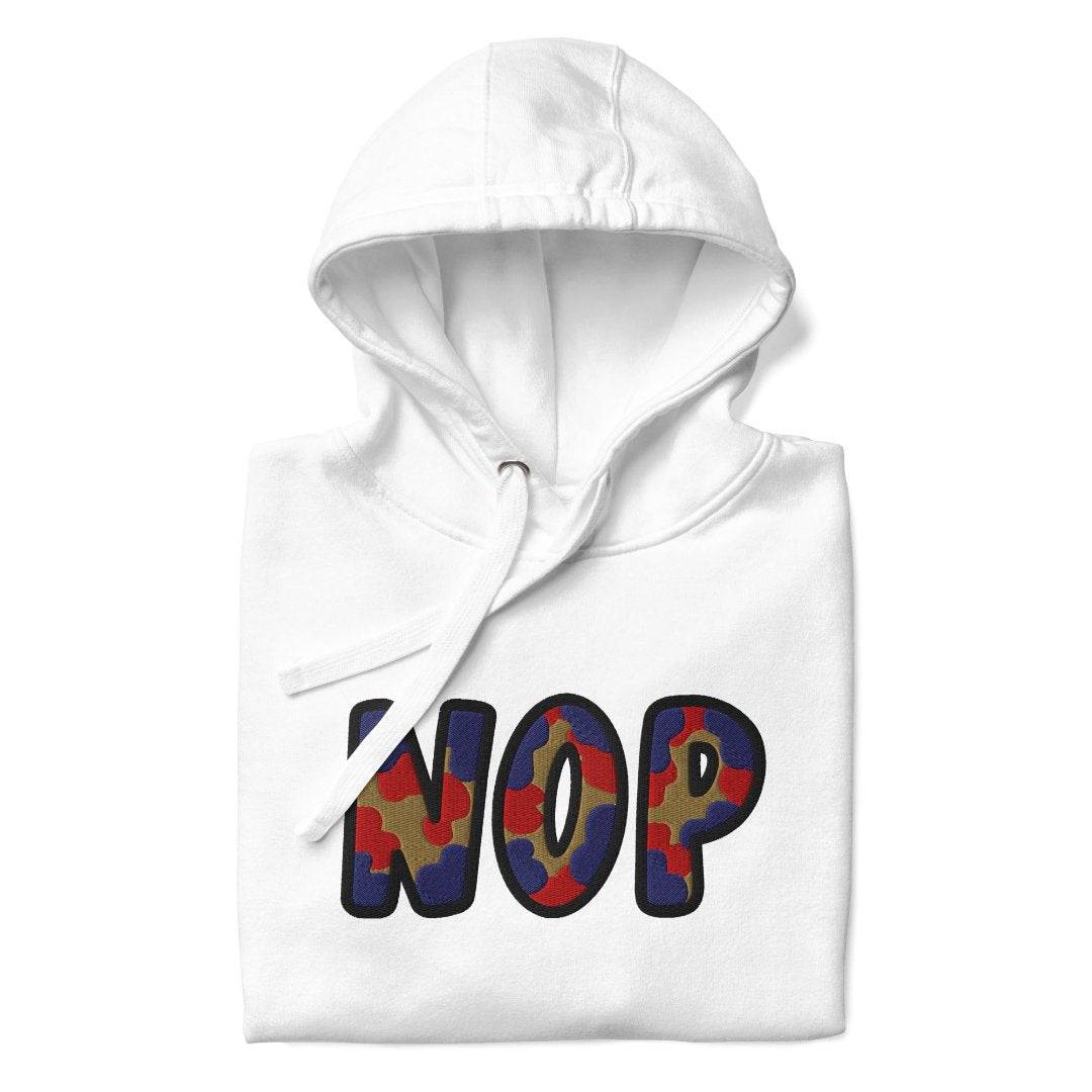 The City Collection NOP Basketball Patched Unisex Hoodie - Rebel P Customs
