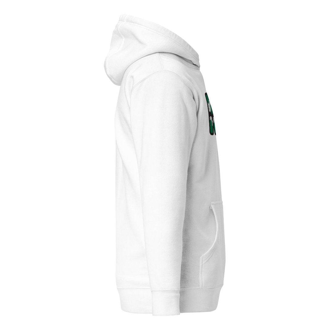 The City Collection NYJ Football Patched Unisex Hoodie - Rebel P Customs
