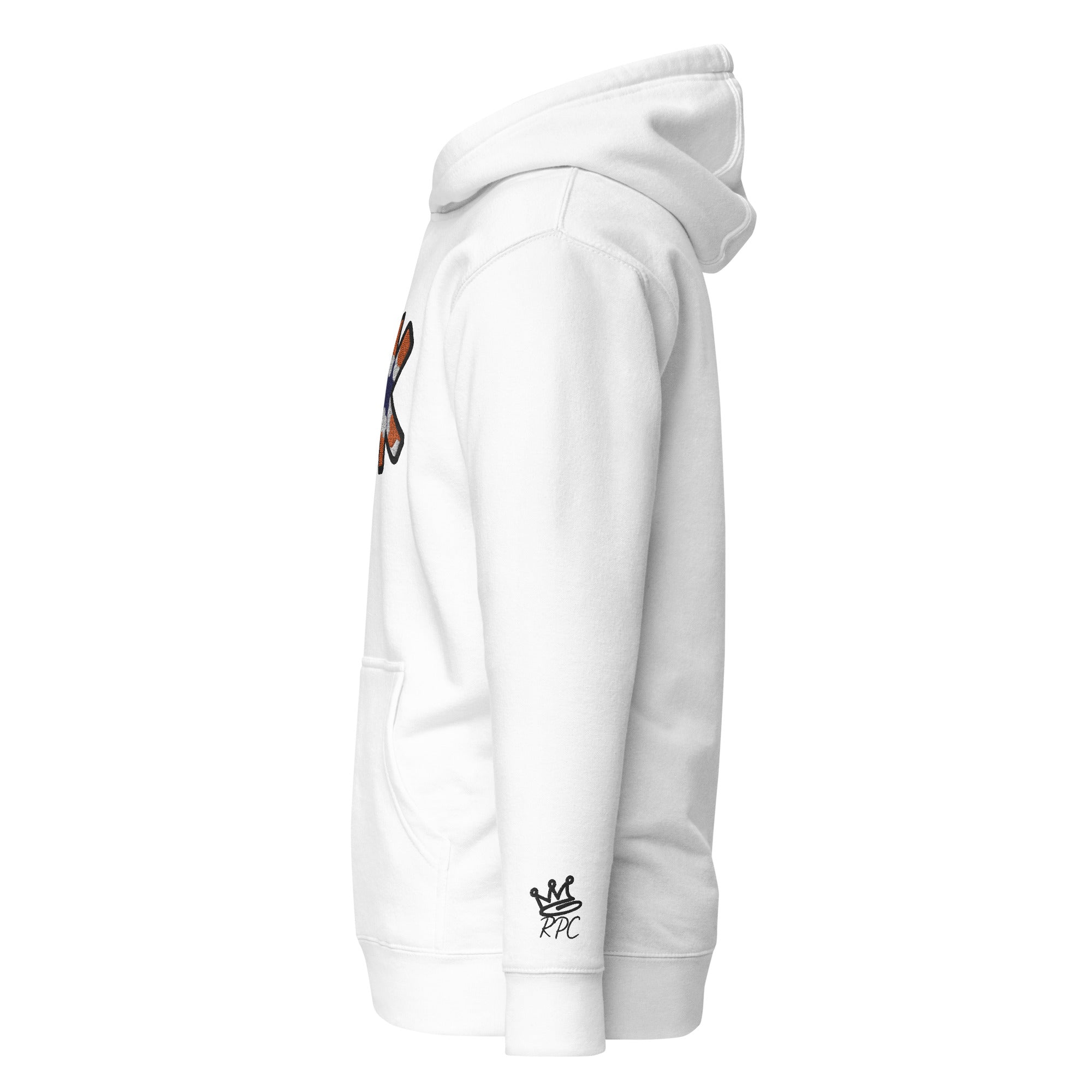 The City Collection NYK Basketball Patched Unisex Hoodie - Rebel P Customs