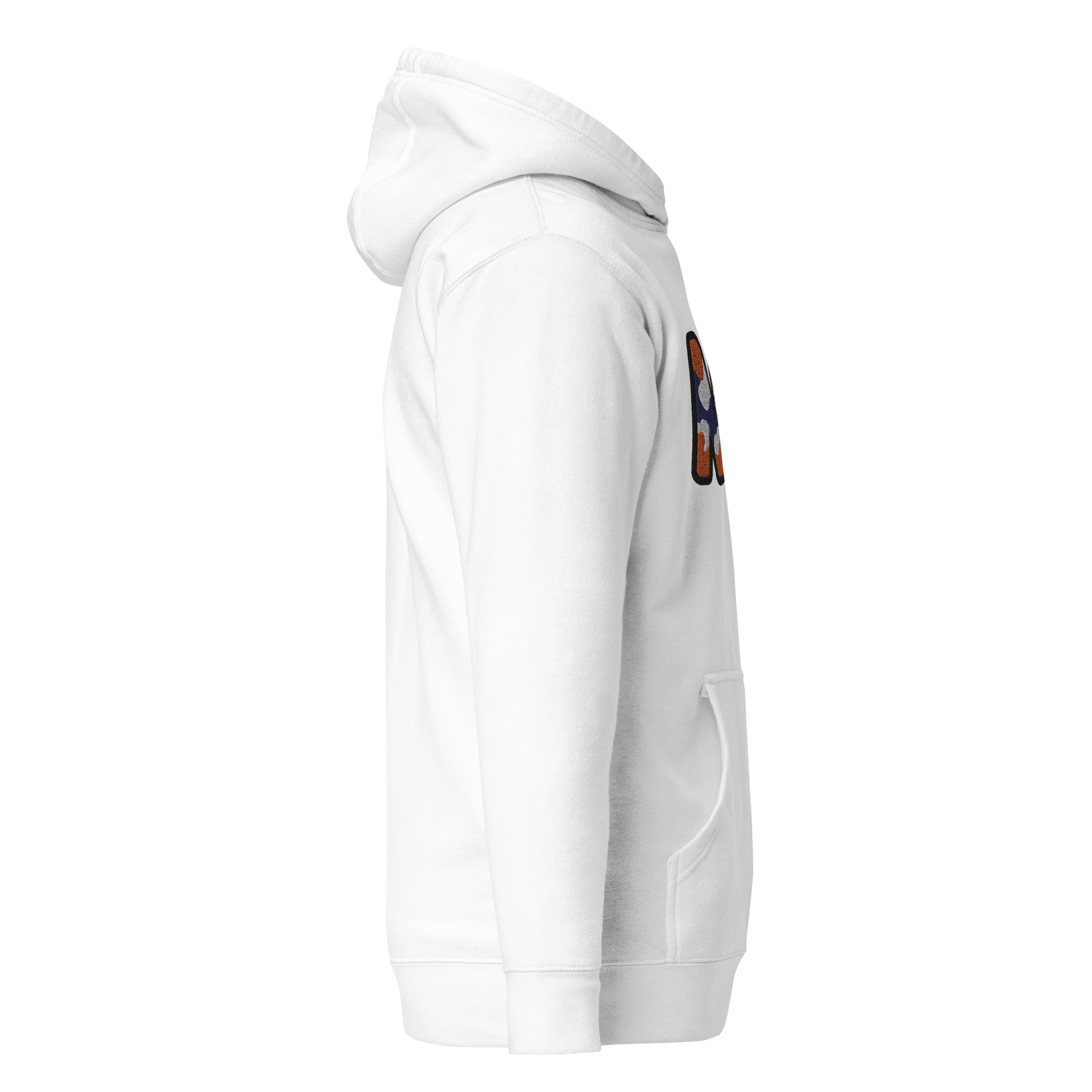 The City Collection NYK Basketball Patched Unisex Hoodie - Rebel P Customs