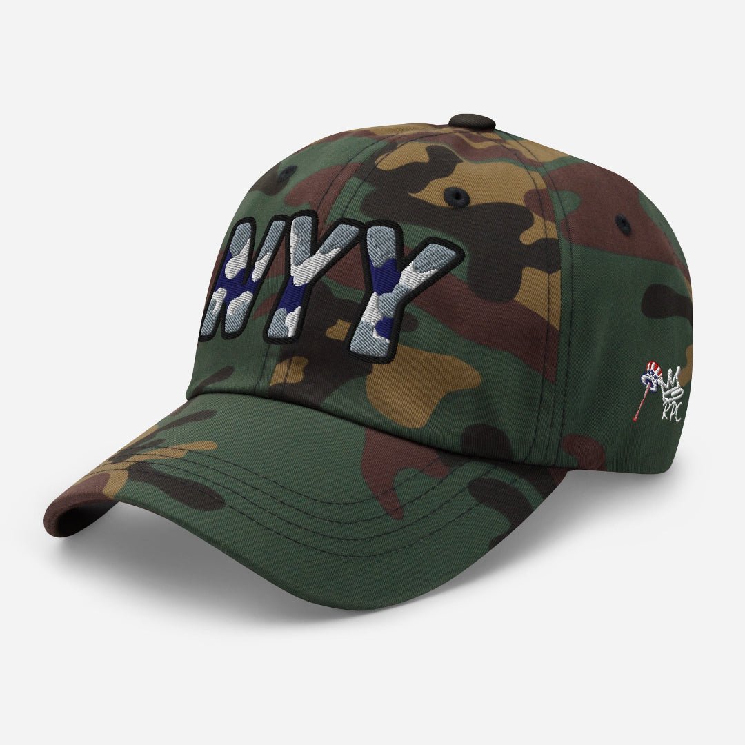 The City Collection NYY Baseball Patched Hat - Rebel P Customs