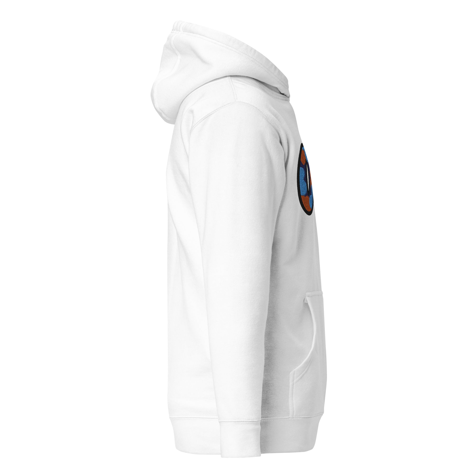 The City Collection OKC Basketball Patched Unisex Hoodie - Rebel P Customs