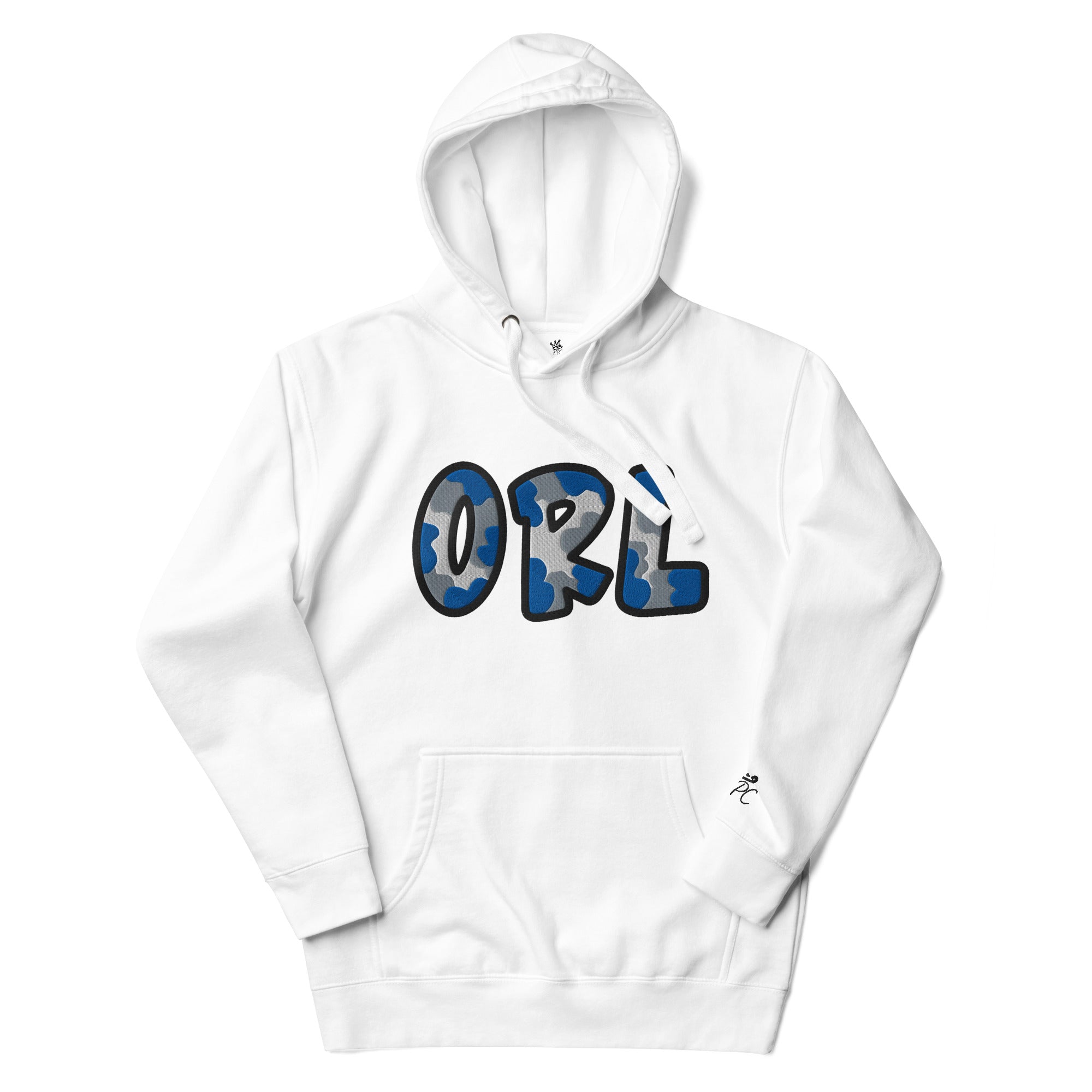 The City Collection ORL Basketball Patched Unisex Hoodie - Rebel P Customs