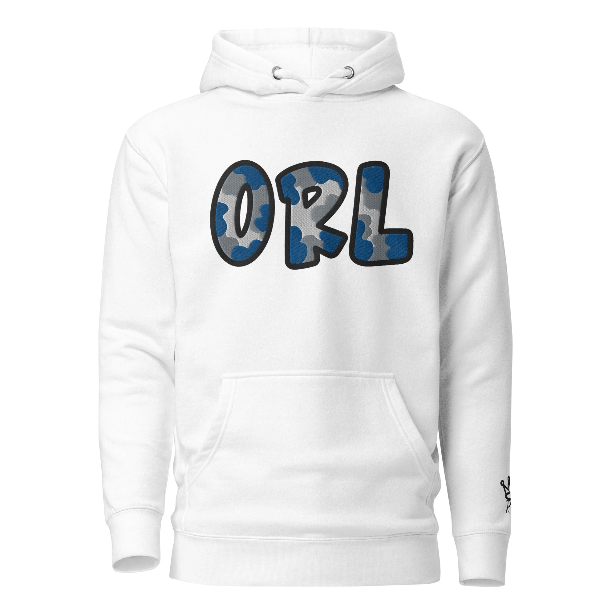 The City Collection ORL Basketball Patched Unisex Hoodie - Rebel P Customs