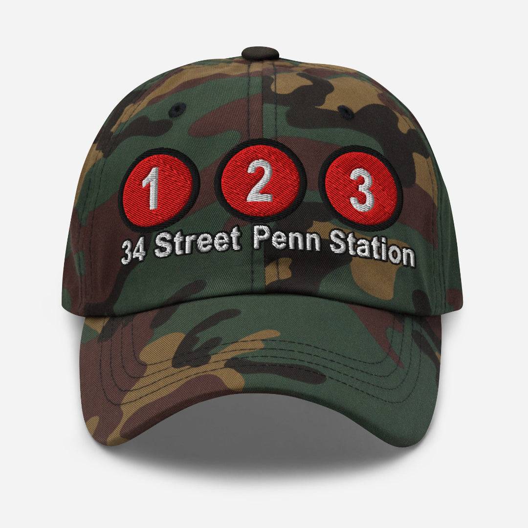 The City Collection Penn Station Subway Camo Hat - Rebel P Customs