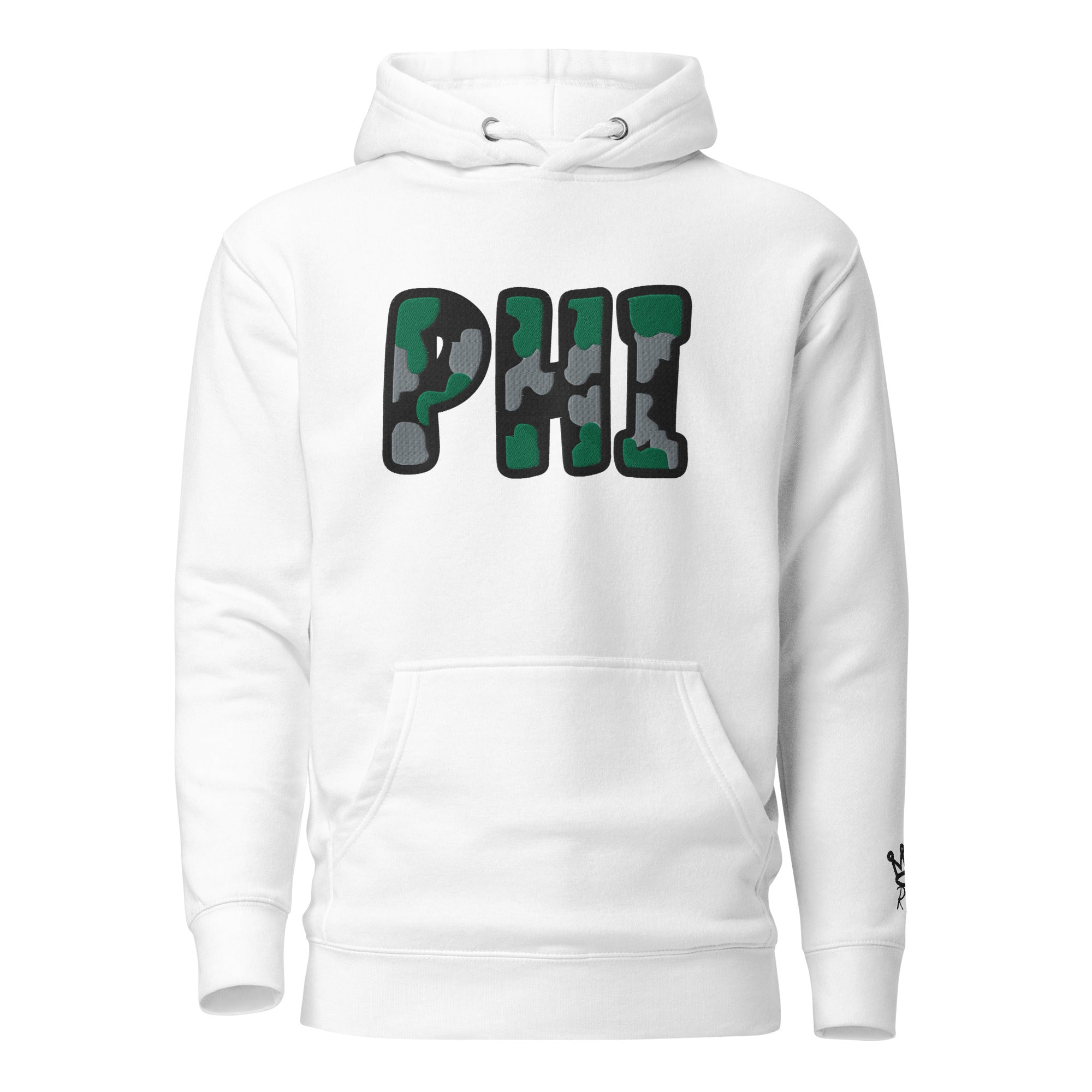 The City Collection PHI Football Patched Unisex Hoodie - Rebel P Customs
