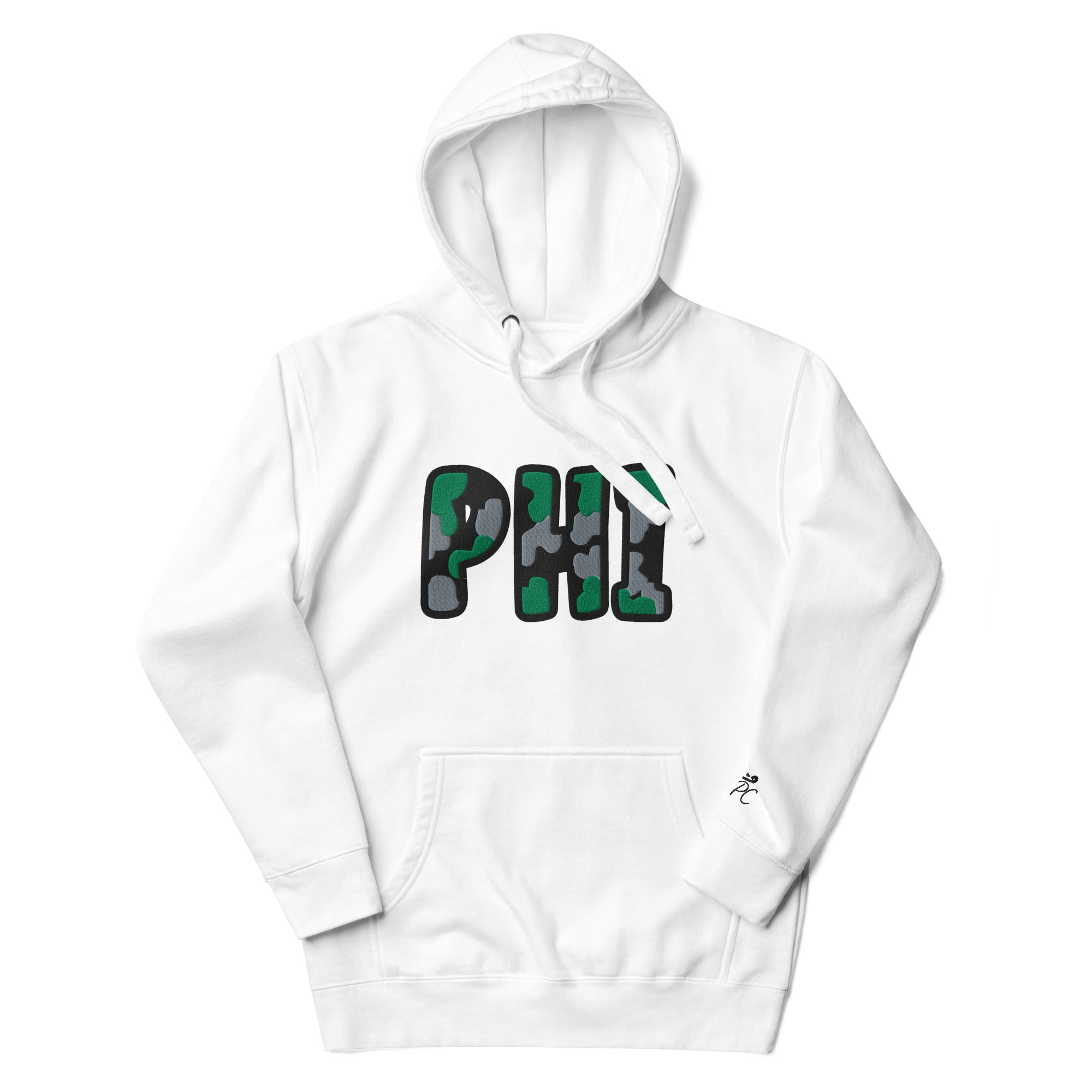 The City Collection PHI Football Patched Unisex Hoodie - Rebel P Customs
