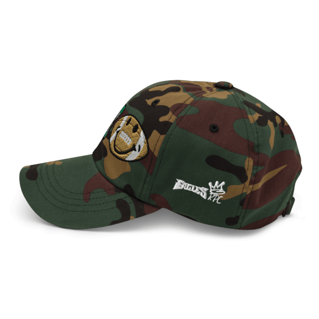 The City Collection Philadelphia Football Camo Patched Hat - Rebel P Customs