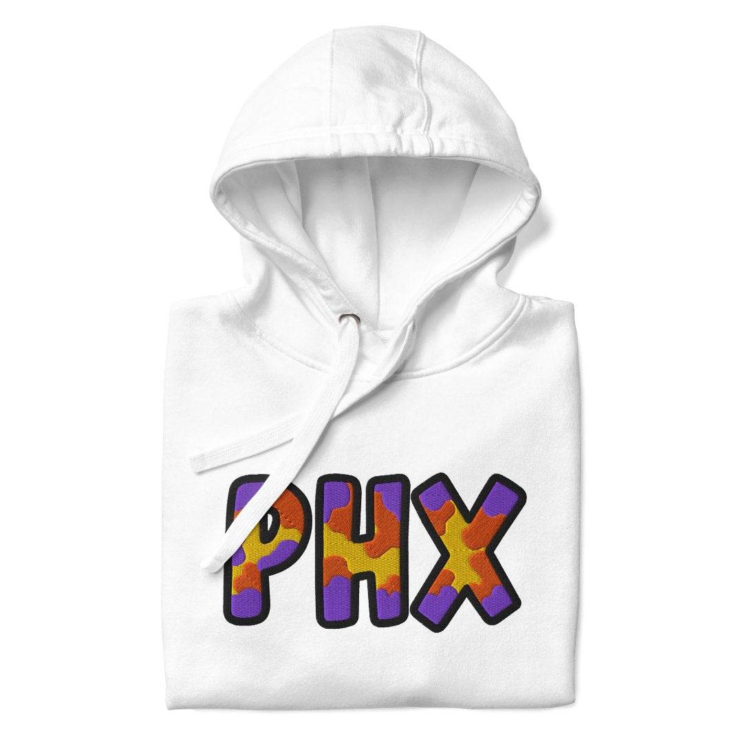 The City Collection PHX Basketball Patched Unisex Hoodie - Rebel P Customs