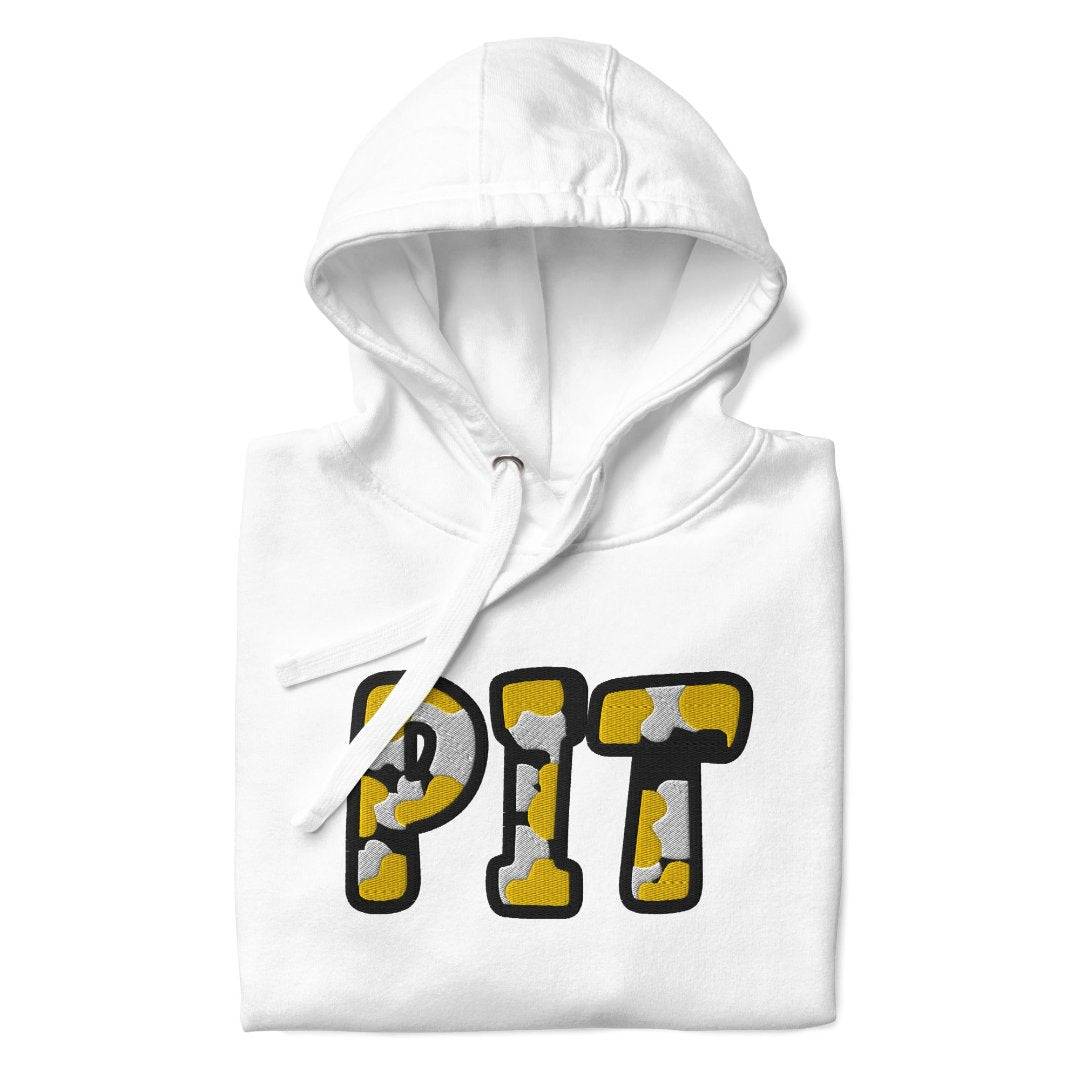 The City Collection PIT Football Patched Unisex Hoodie - Rebel P Customs