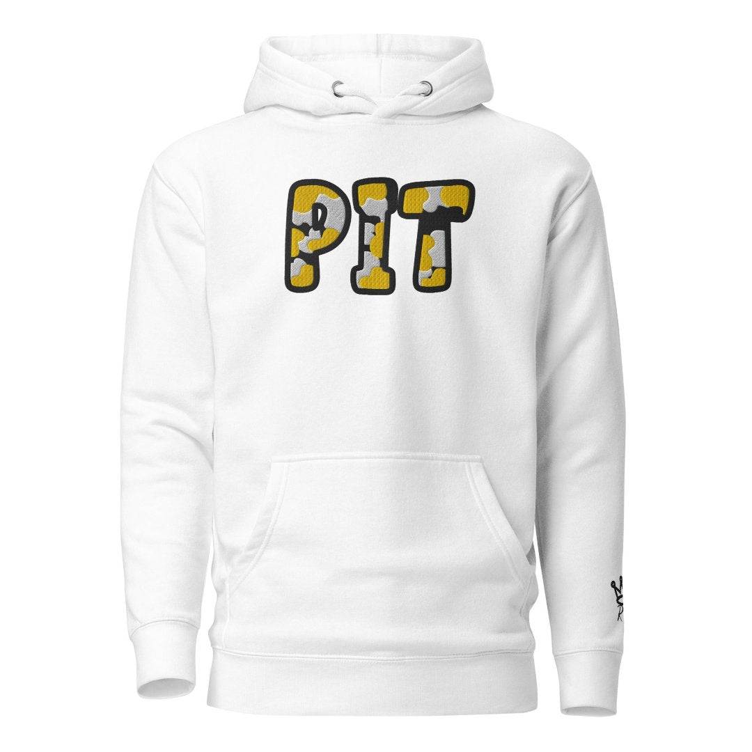 The City Collection PIT Football Patched Unisex Hoodie - Rebel P Customs