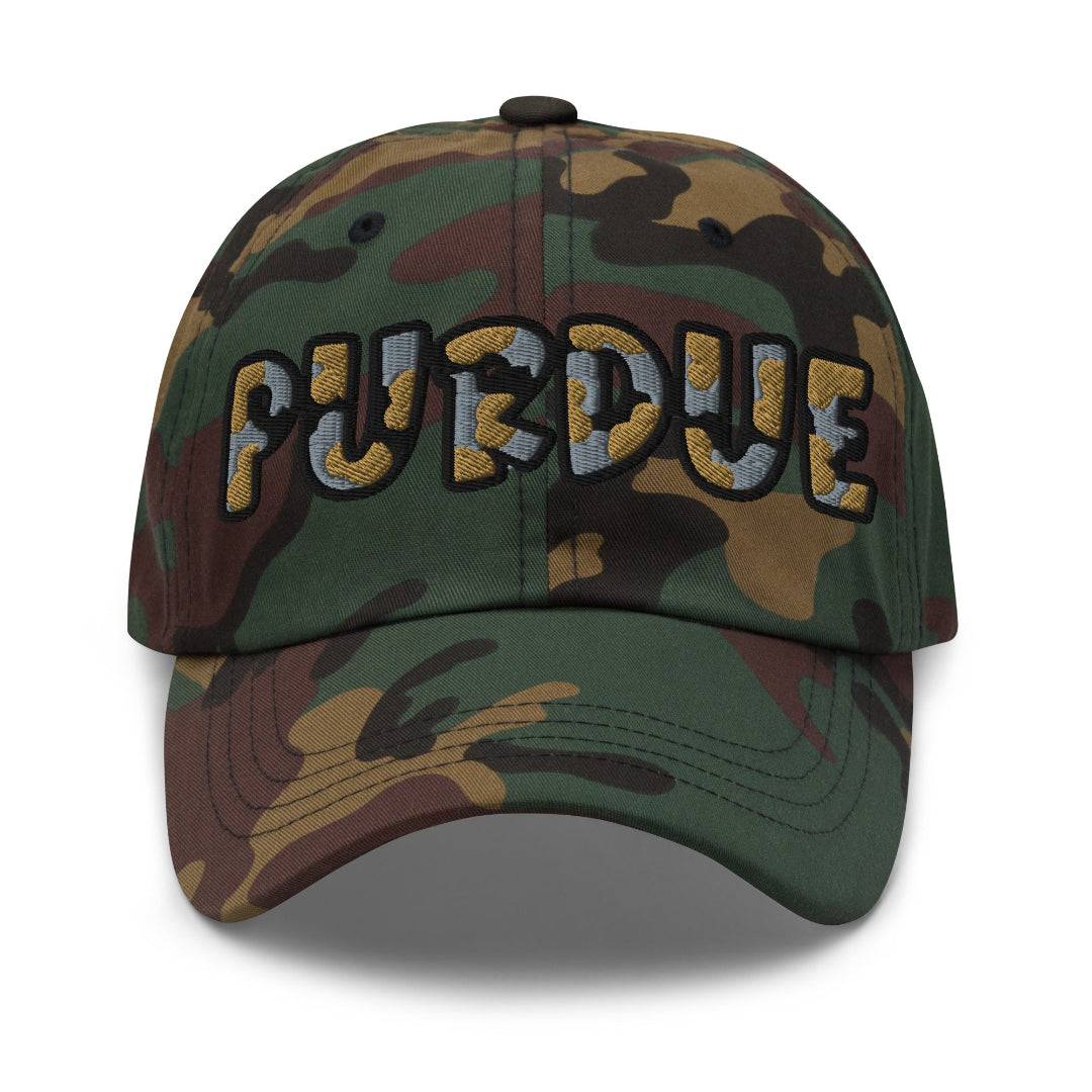 The City Collection Purdue Camo Patched Hat - Rebel P Customs