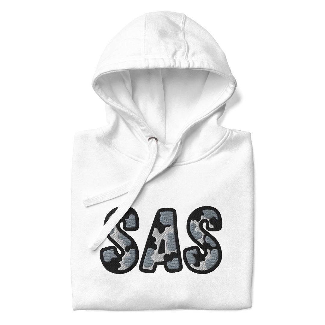 The City Collection SAS Basketball Patched Unisex Hoodie - Rebel P Customs