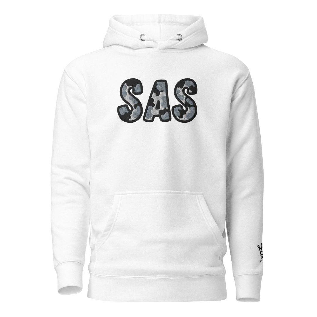 The City Collection SAS Basketball Patched Unisex Hoodie - Rebel P Customs