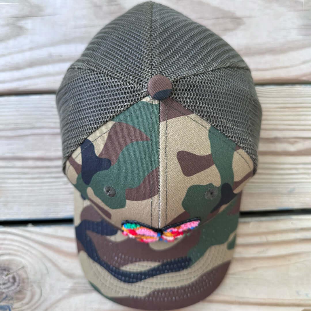 The City Collection SF Chenille Camo Patched Hat - Rebel P Customs