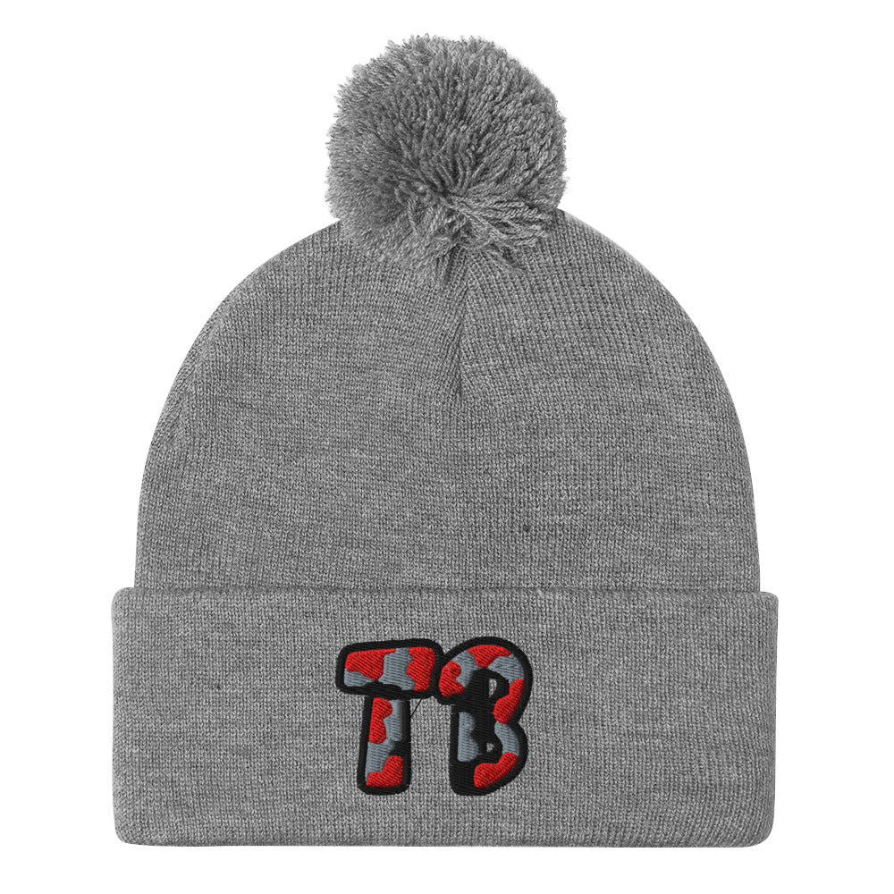 The City Collection TB Football Patched Beanie - Rebel P Customs