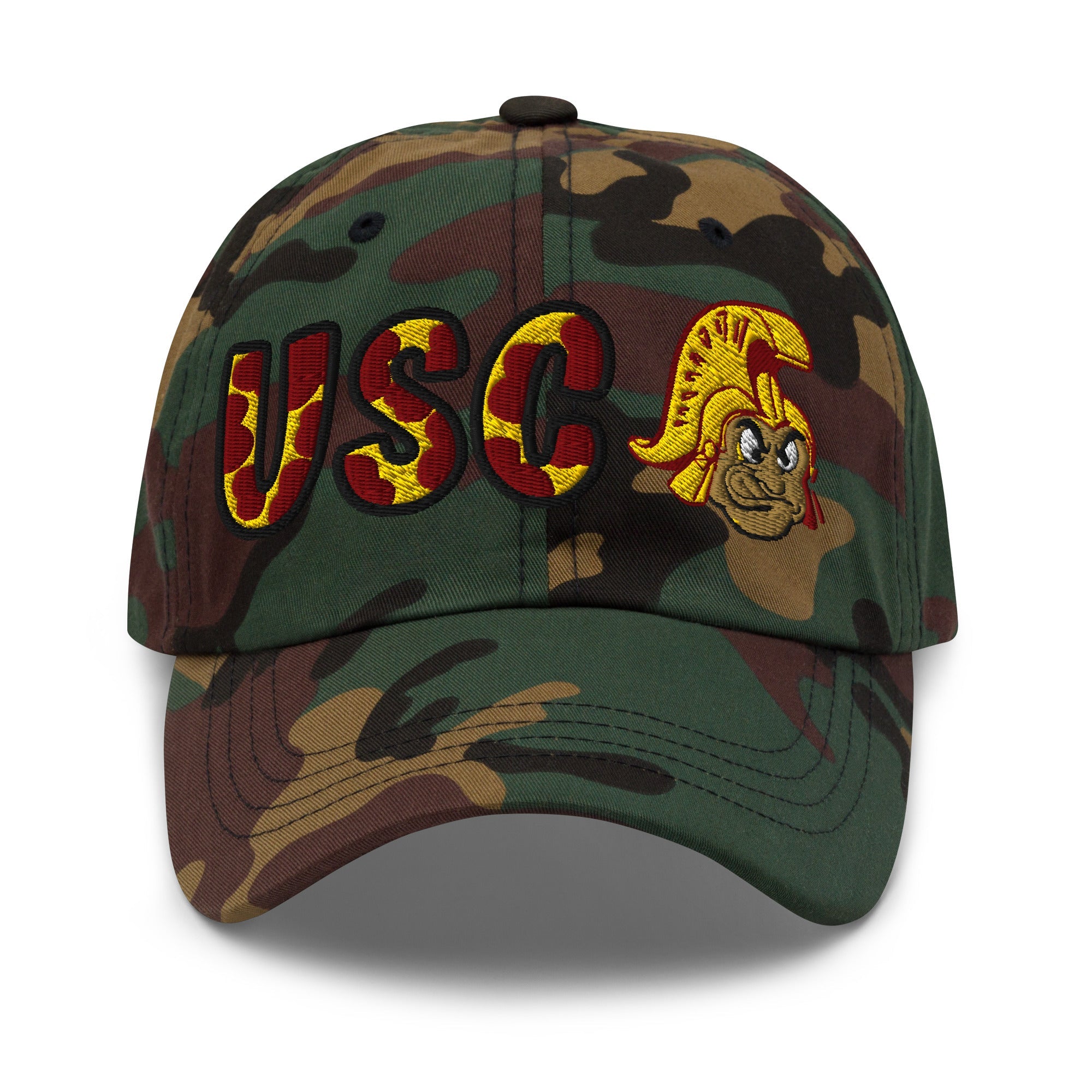 The City Collection USC Trojan Camo Patched Hat - Rebel P Customs