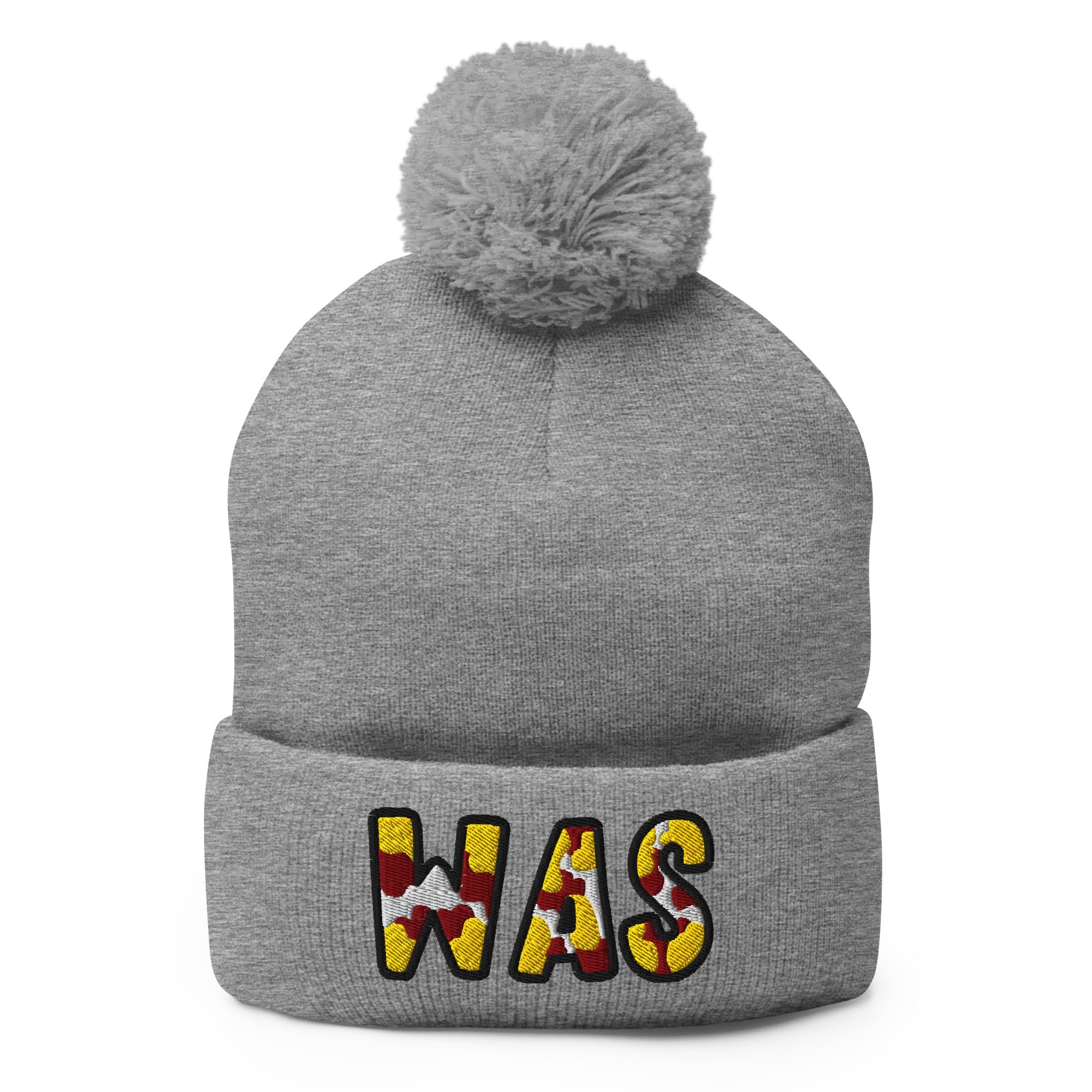 The City Collection WAS Football Patched Beanie - Rebel P Customs
