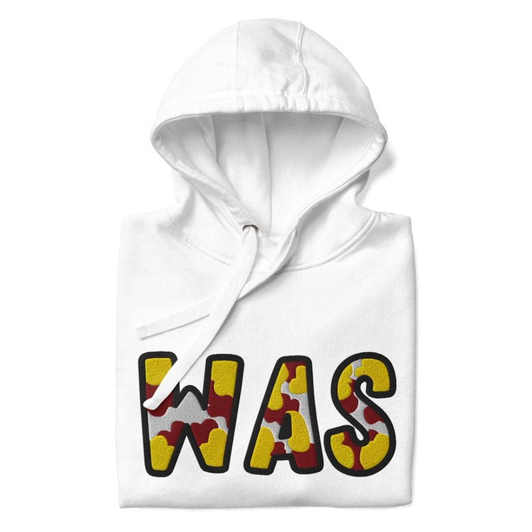 The City Collection WAS Football Patched Unisex Hoodie - Rebel P Customs