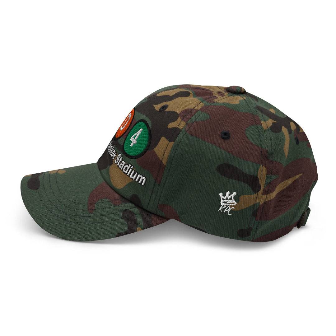 The City Collection Yankee Stadium Subway Camo Hat - Rebel P Customs