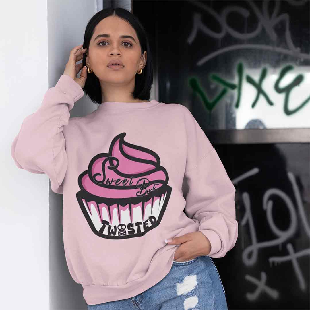 Sweet But Twisted Crewneck Sweatshirt - Rebel P Customs