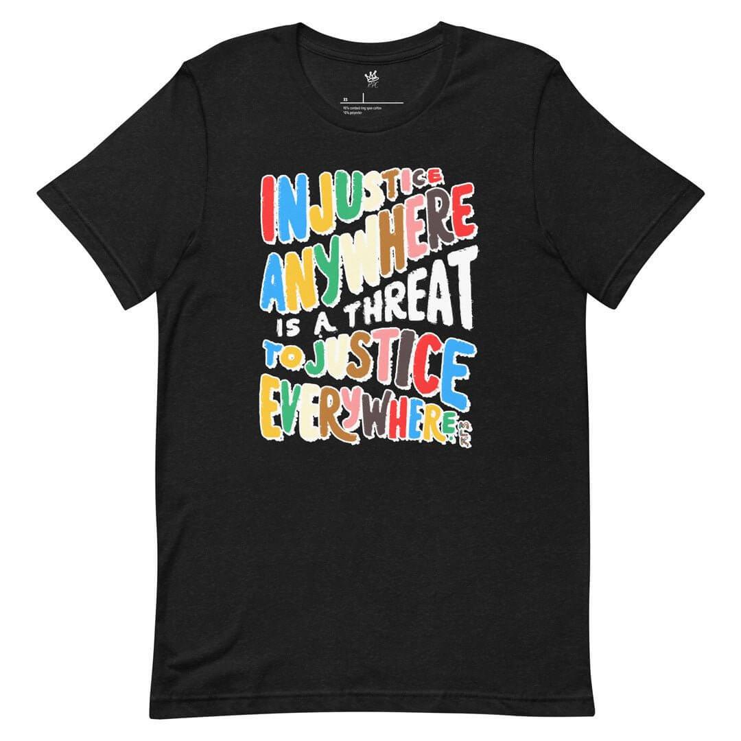 The Message Unisex T-Shirt (Black) - Rebel P Customs