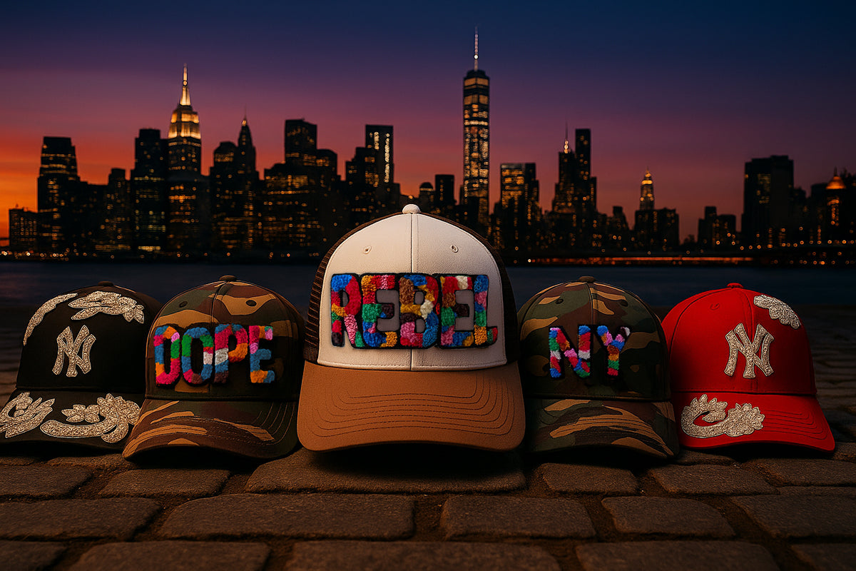 Custom Patched Hats - Rebel P Customs