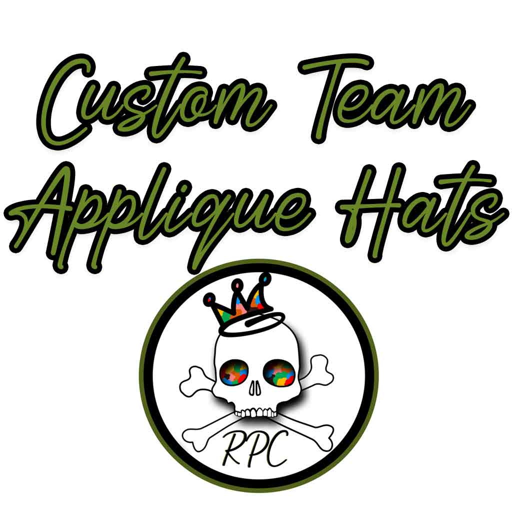 Custom Team Applique Hats