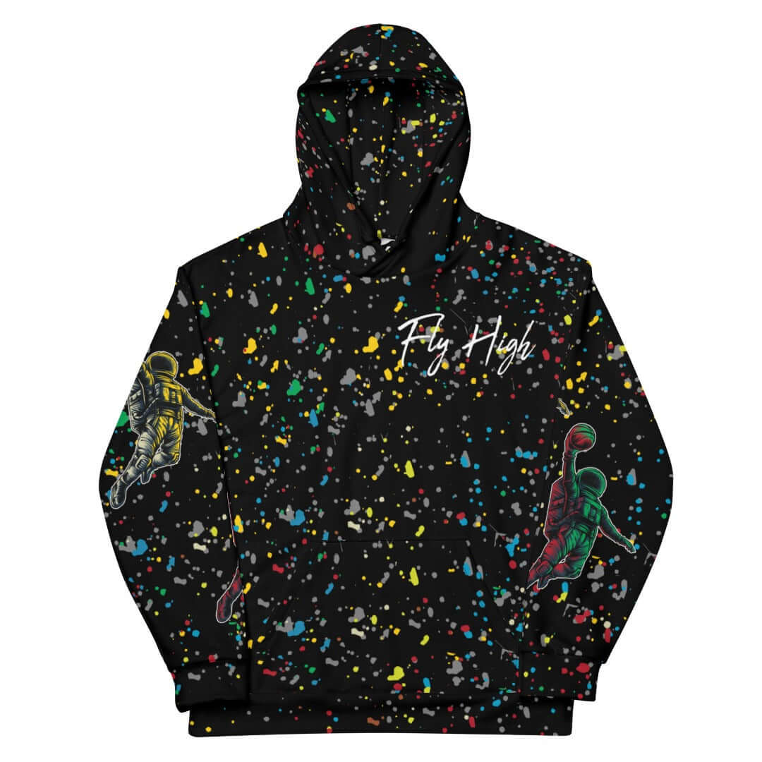 Fly High All Over Print Unisex Hoodie