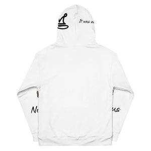 Biggie All Over Print Unisex Hoodie (White) - Rebel P Customs