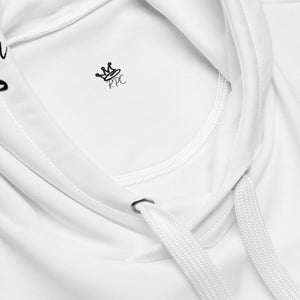 Biggie All Over Print Unisex Hoodie (White) - Rebel P Customs