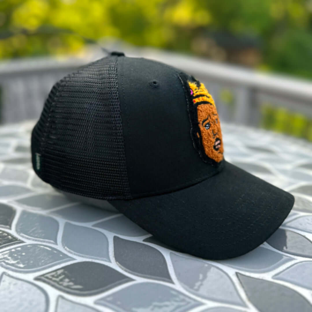 Chenille Notorious Patched Mid-Pro Snapback Trucker Cap