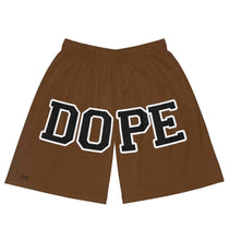 Brown Unisex Dope Basketball Shorts - Rebel P Customs