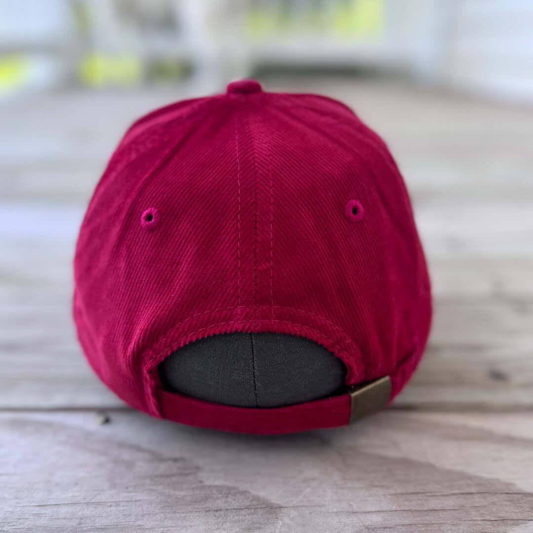 Chenille Dope Patched Low Profile Structured Corduroy Hat - Rebel P Customs
