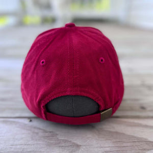 Chenille Dope Patched Low Profile Structured Corduroy Hat - Rebel P Customs