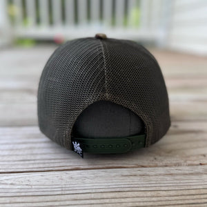 Chenille Karma Camo Patched Hat - Rebel P Customs