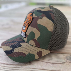Chenille "The Knight" Chess Piece Patched Mid - Pro Snapback Trucker Cap - Rebel P Customs