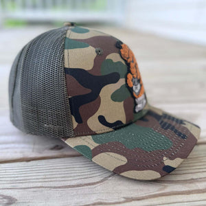 Chenille "The Knight" Chess Piece Patched Mid - Pro Snapback Trucker Cap - Rebel P Customs