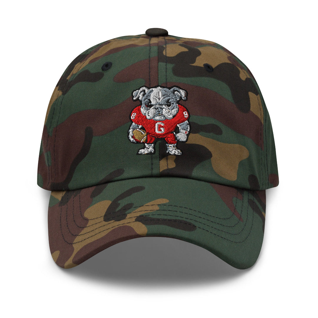 The City Collection UGA Bulldog Camo Patched Hat - Rebel P Customs