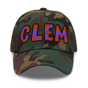 The City Collection CLEM Camo Patched Hat - Rebel P Customs