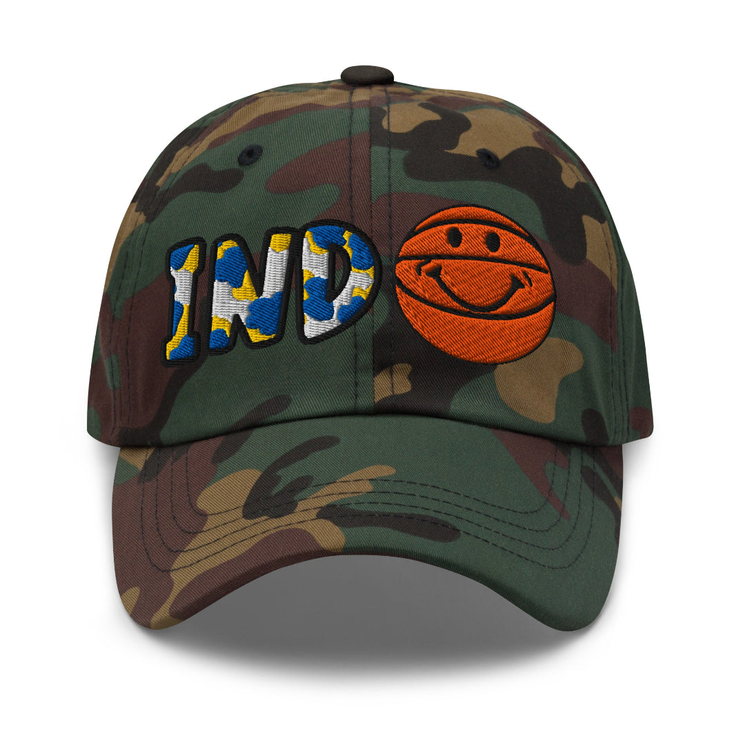 The City Collection IND Basketball Camo Patched Hat