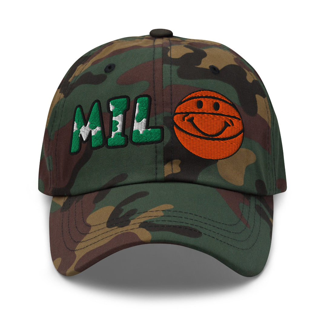 The City Collection MIL Camo Basketball Patched Hat