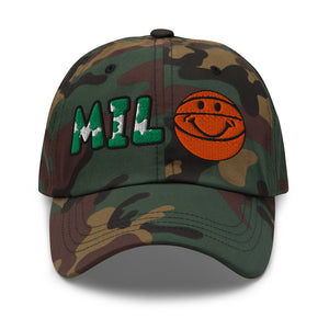 The City Collection MIL Camo Basketball Patched Hat