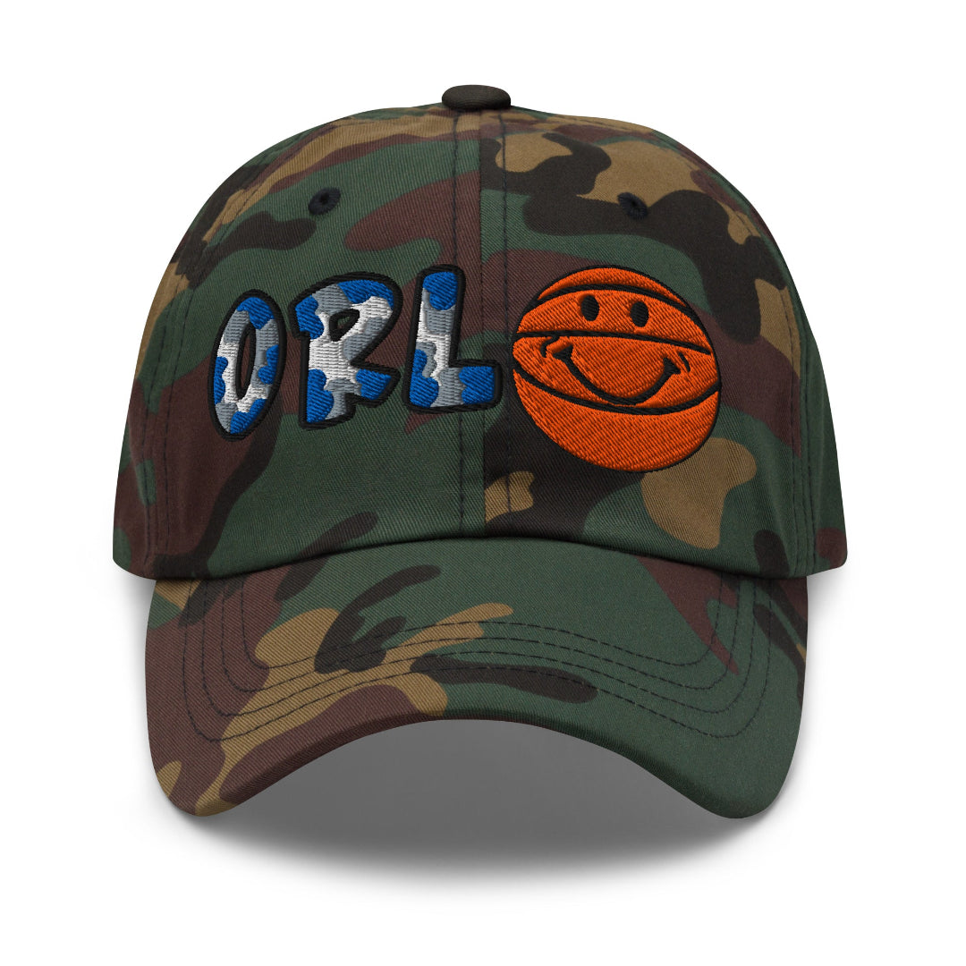 The City Collection ORL Camo Basketball Patched Hat - Rebel P Customs