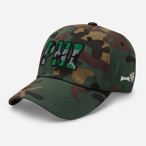 The City Collection PHI Football Camo Patched Hat - Rebel P Customs